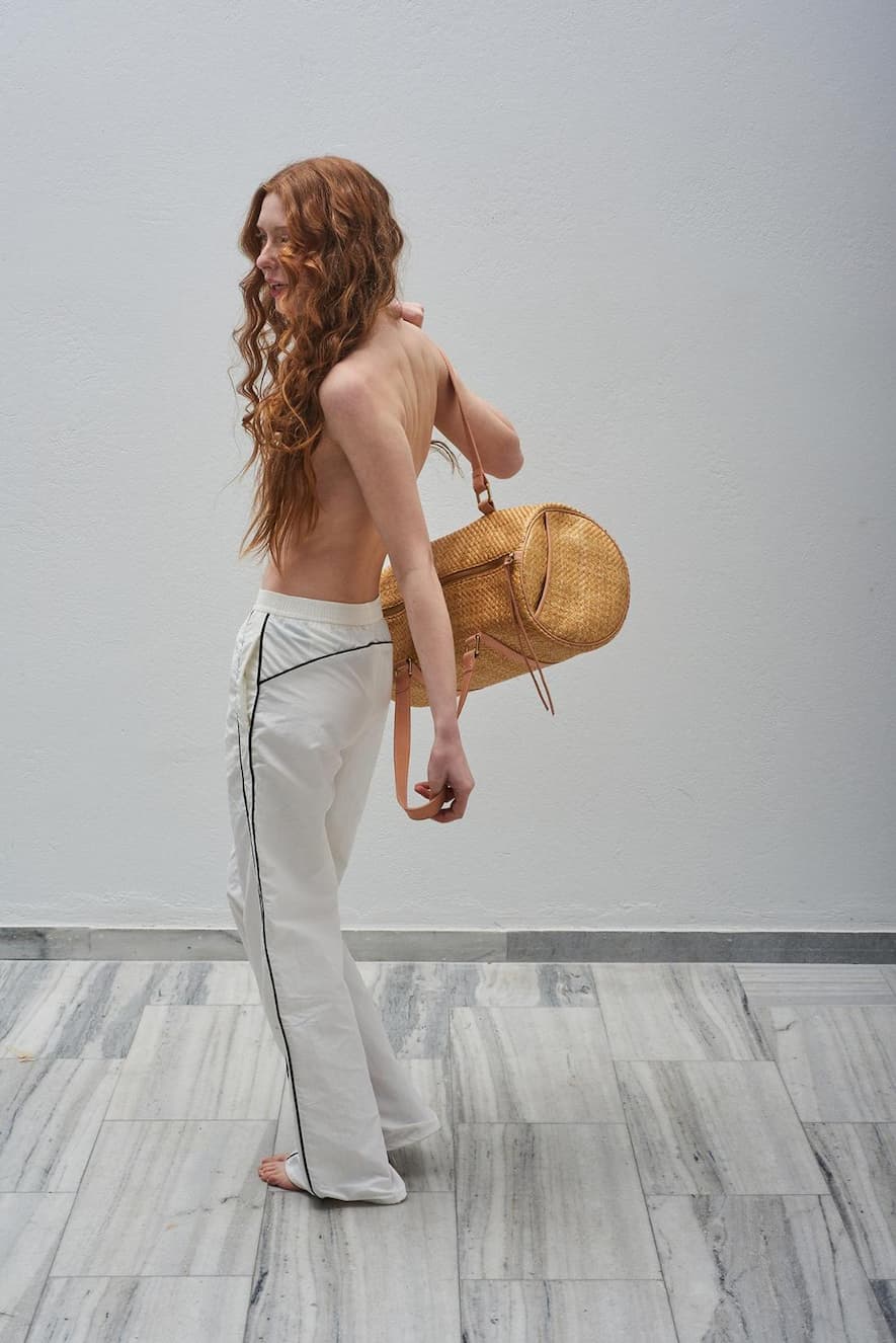 Nothing Shop Barrel Bag Natural - Image 2