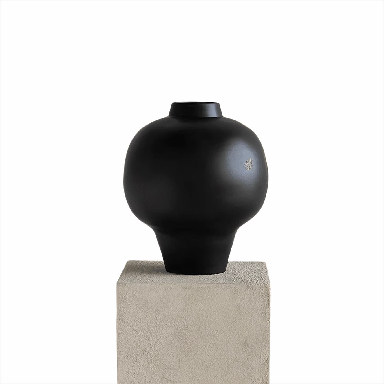 Studio Obscoura Black Vase Ceramic