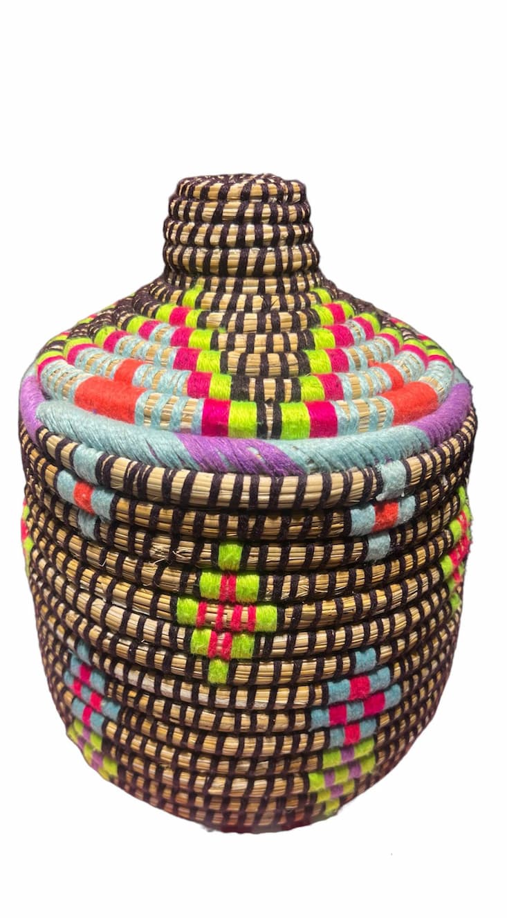 Dar Mode Berber Basket Multi Lime