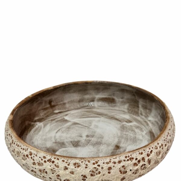 Ceramics By Muses Curve Bowl Lava