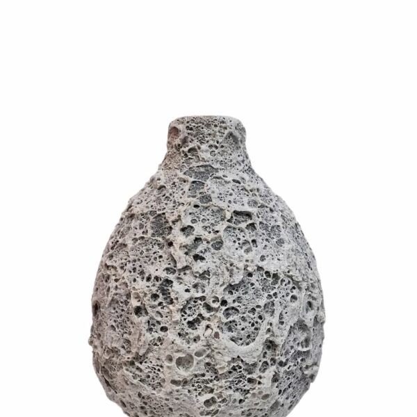 Ceramics  By Muses Vase Lava White