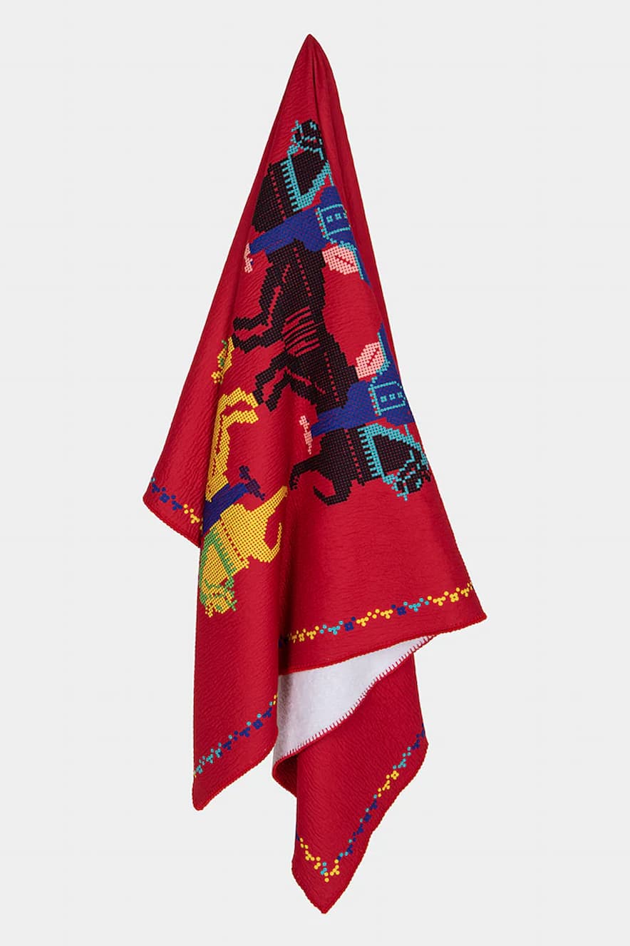 Postfolk Come, We Burn Daylight Towel - Image 2