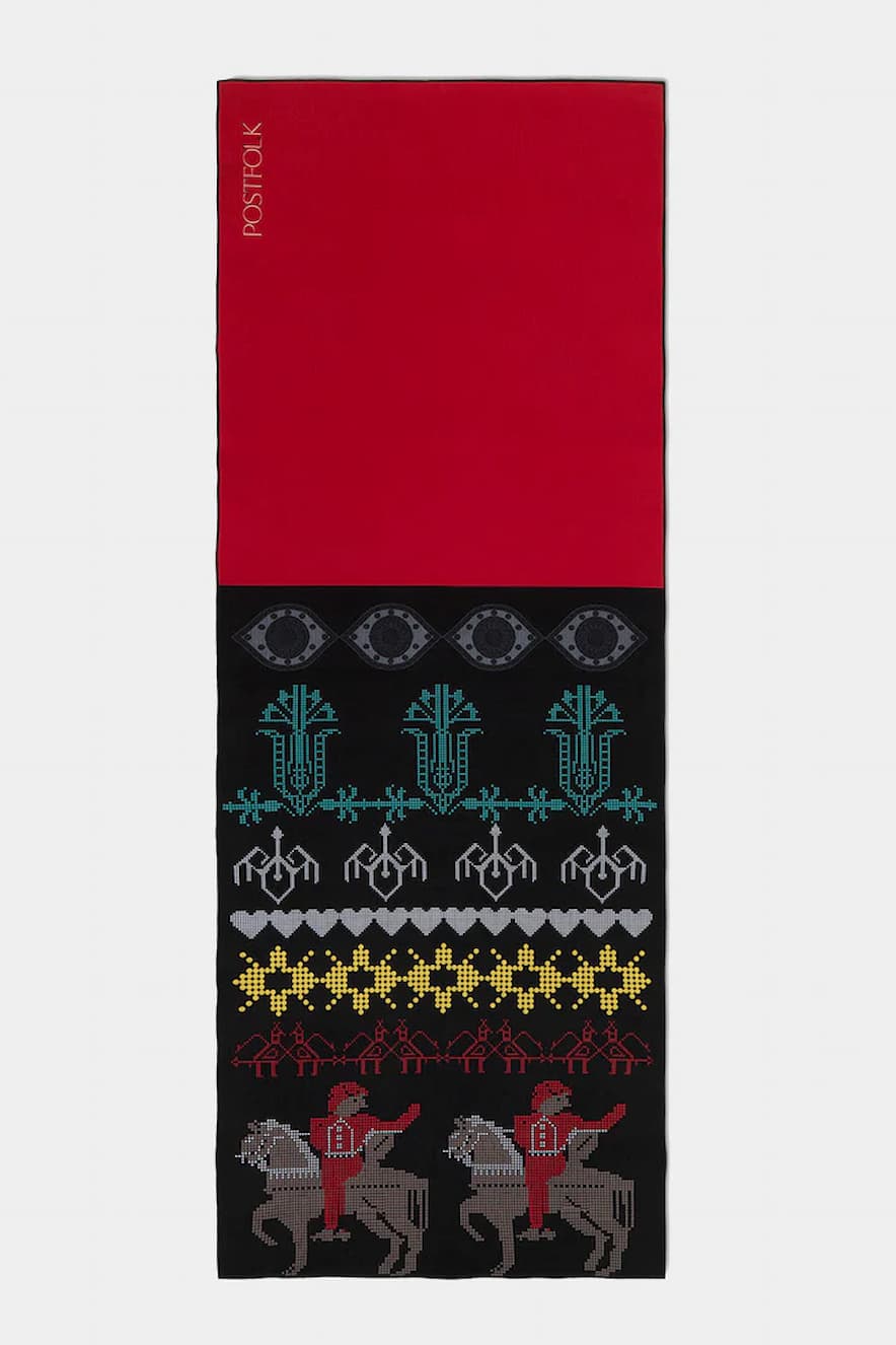 Postfolk Roots Yoga Rug