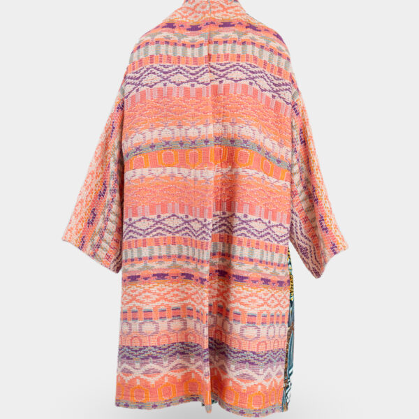 RIANNA+NINA One-of-a-kind Coat Half Pleated Boucle