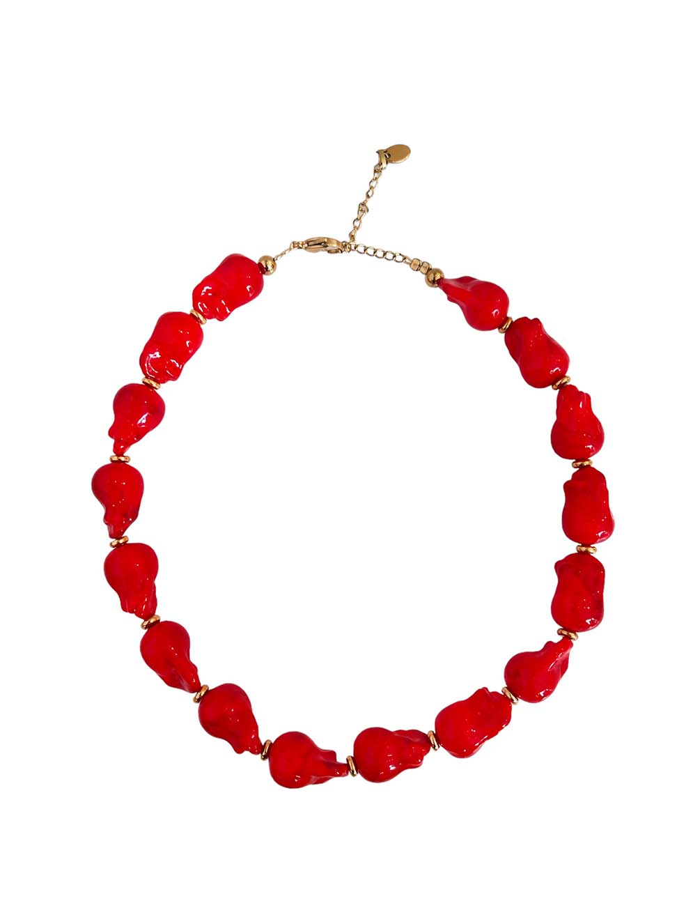 Ifigenia Loukou Necklace Red Mourano