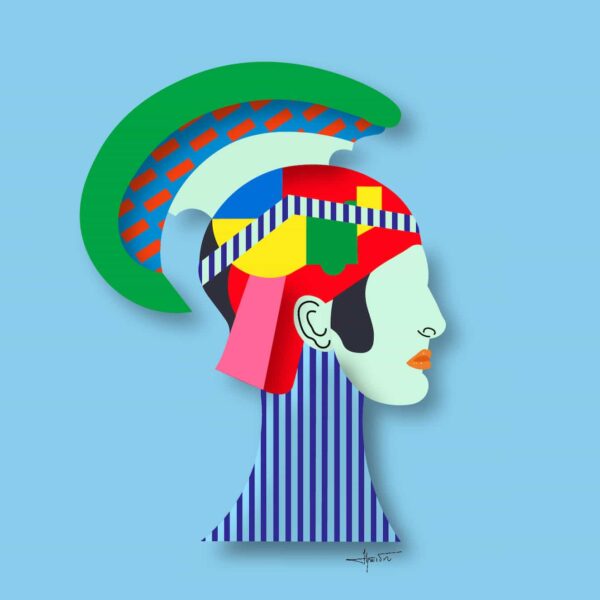 Antonia Iroidou Plexiglass Achilles