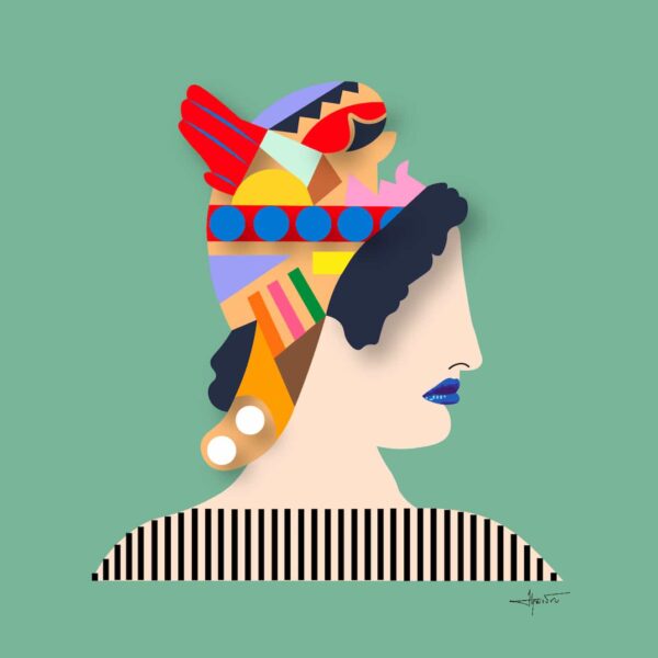 Antonia Iroidou Plexiglass Ares