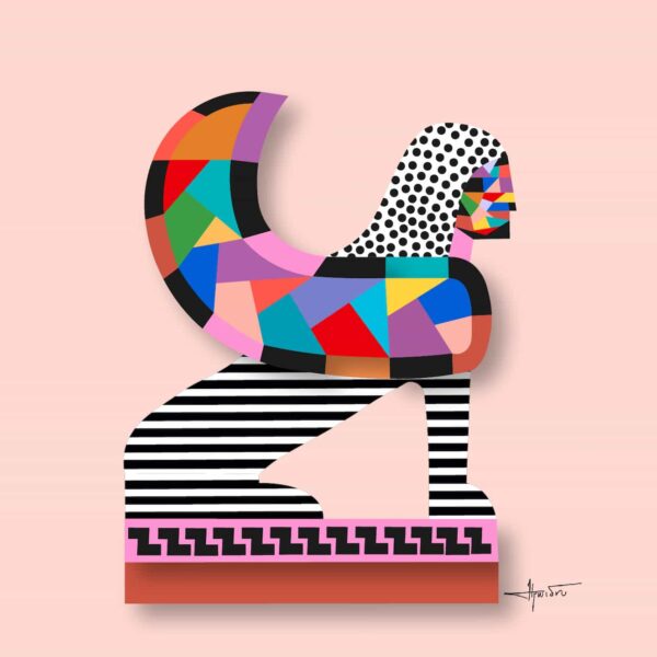 Antonia Iroidou Plexiglass Sphinx