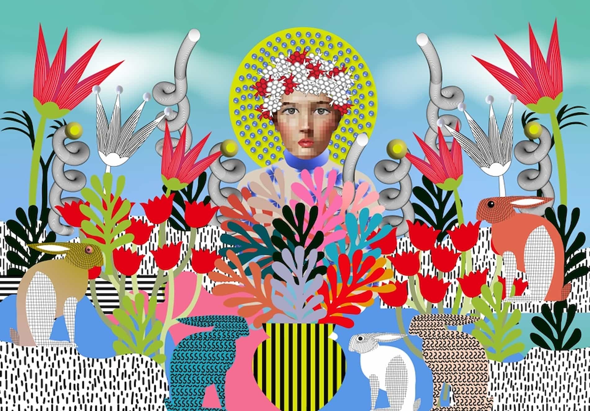 Antonia Iroidou "The Garden Of Eden" - Image 3