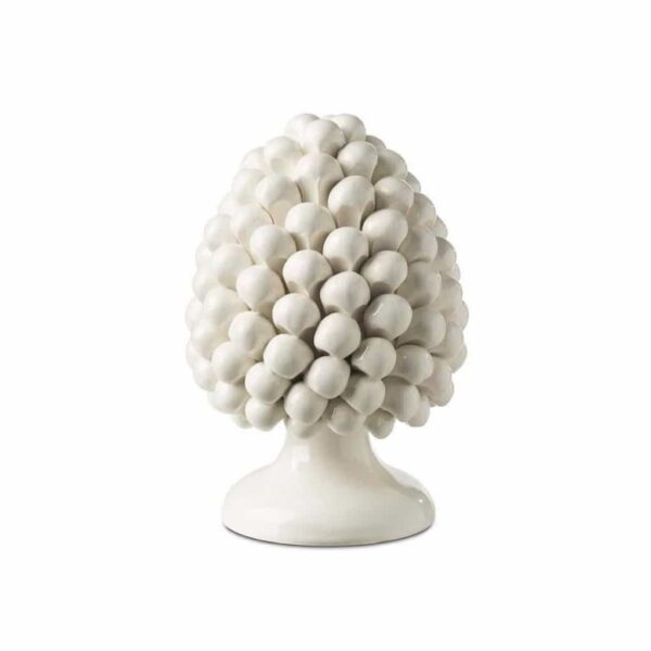 Abhika Pine Cone H20 White