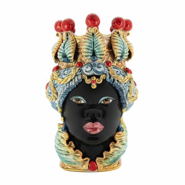 Abhika Vase Moro Lady Big Traditional H48 Mix