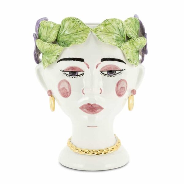 Abhika Vase Selva Violet Gold