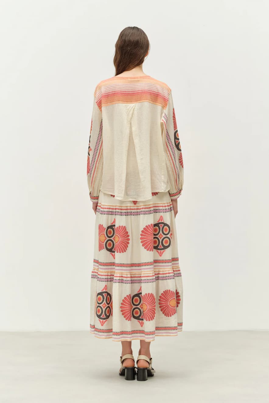 Devotion Blouse Jacquard Dilos - Image 3