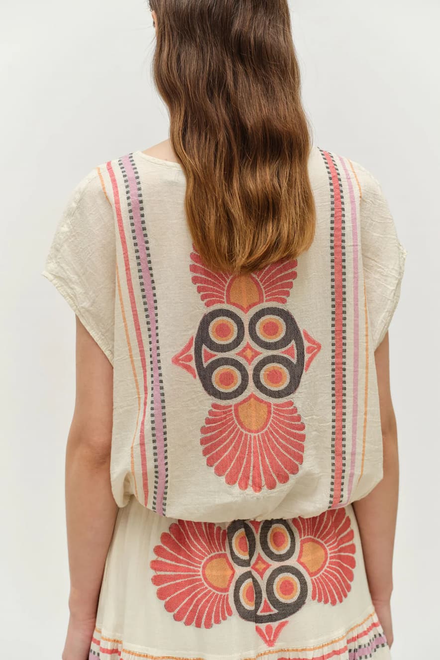 Devotion Jacquard Blouse Loki - Image 4