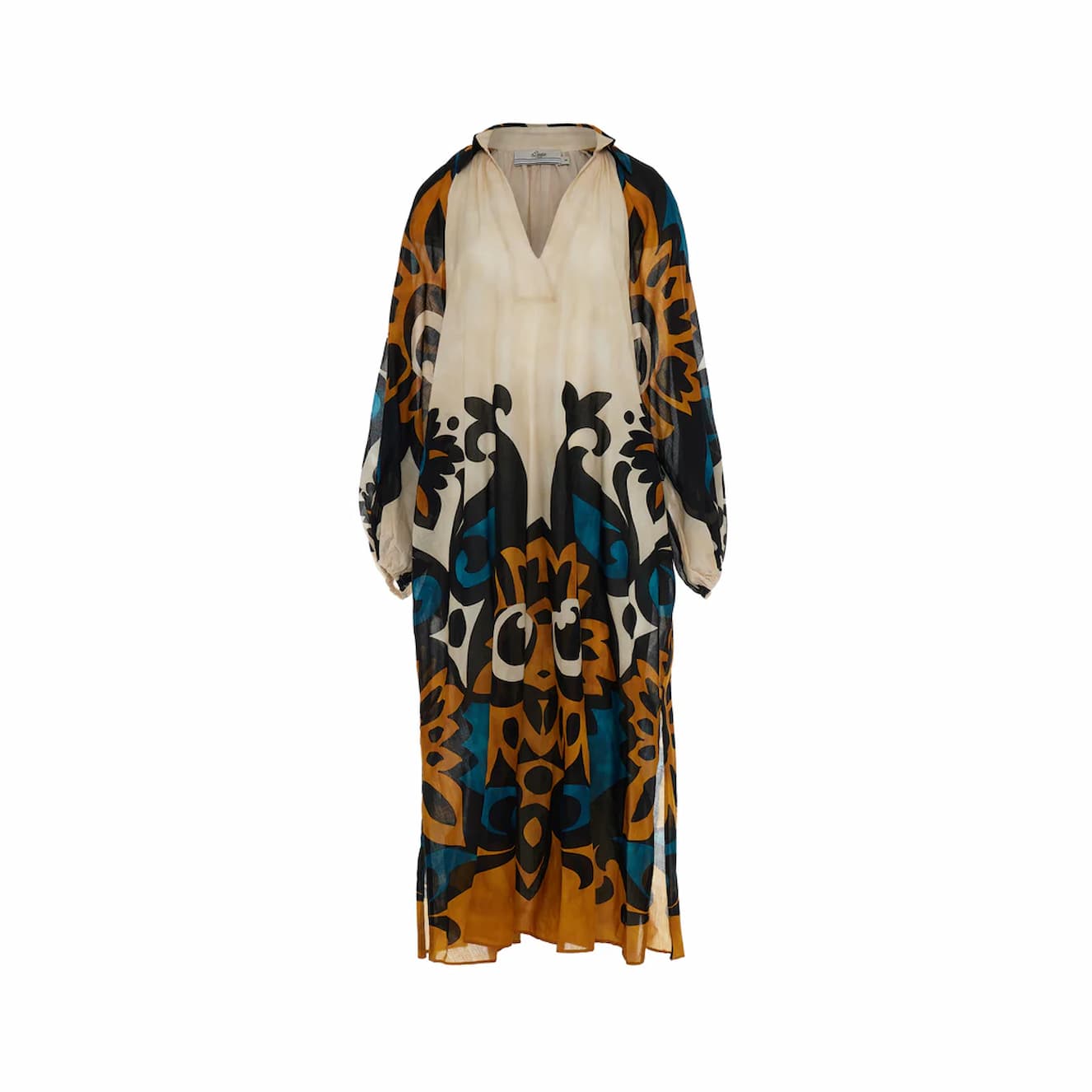 Devotion Long Dress Print Inner Lining Chirpy - Image 5