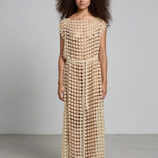 Christian Zen Florence Maxi Dress Gold