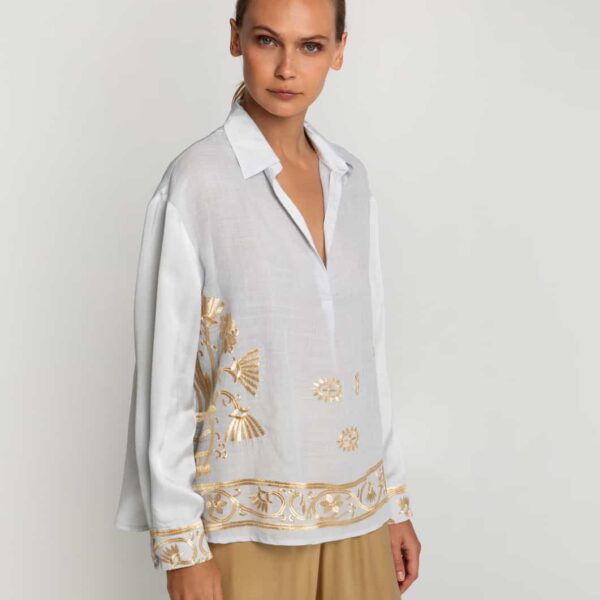 Greek Archaic Kori Crete Blouse