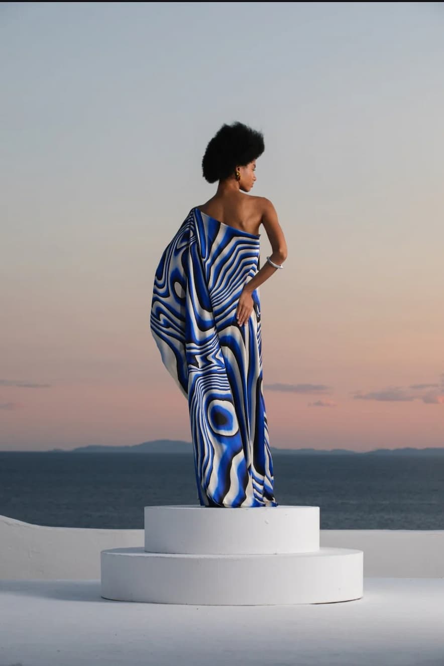 Kose Dress Kallas One Shoulder Maxi Dress - Image 3