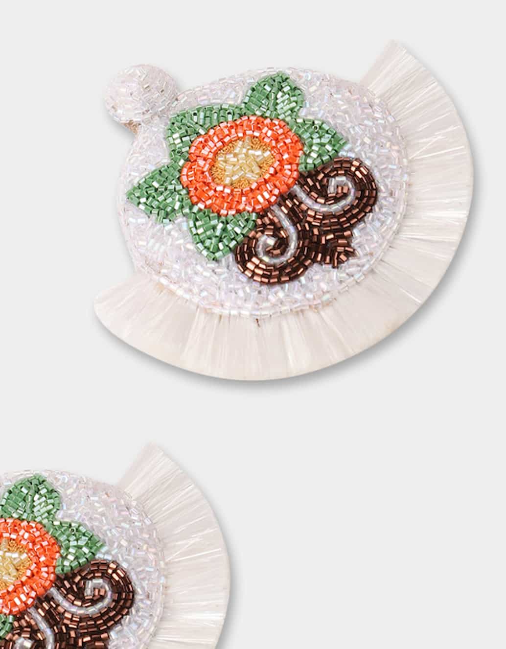 Olivia Dar Mosaic Tulip Earrings - Image 2