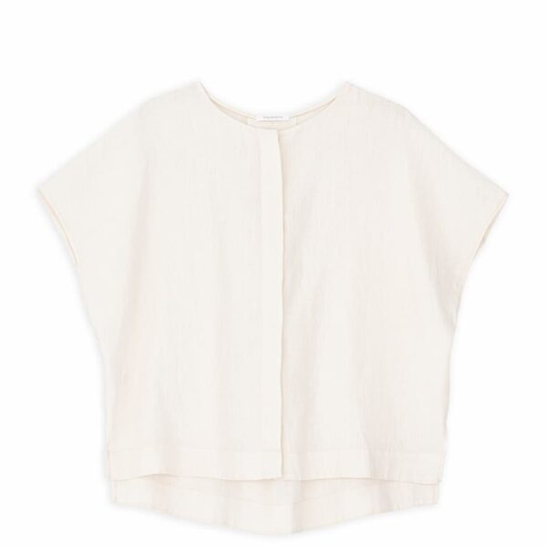 Philosophy Linen Loose Shirt Cream