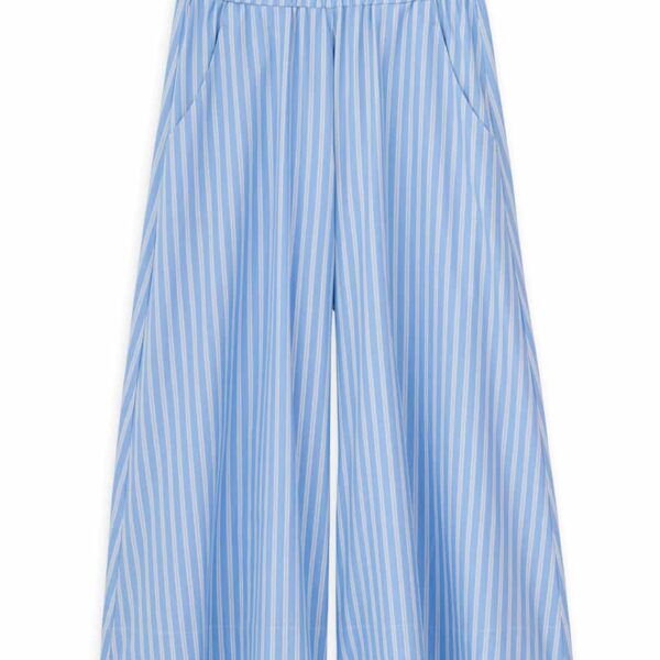 Philosophy Poplin Stripes Jupe Culotte Blue/Stripes