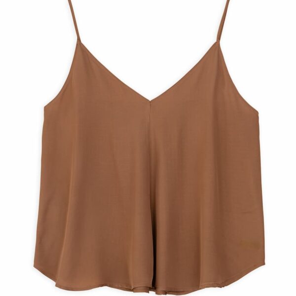 Philosophy Satin Camisole Top Bronze