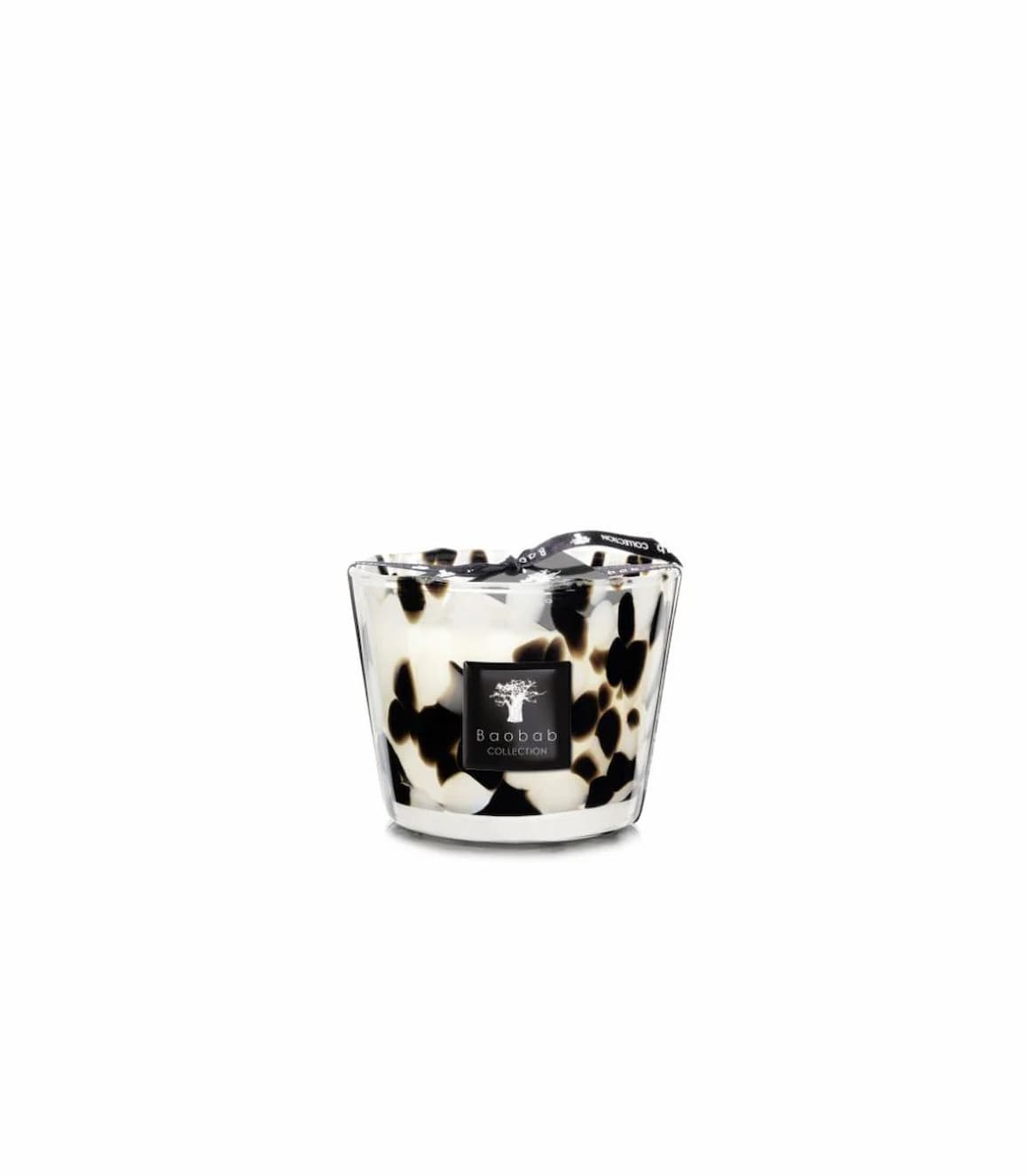 Baobab Collection Scented Candle Pearls Black 10cm