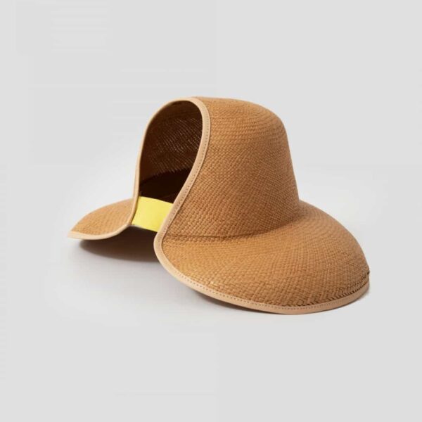 Blanc June Hat Biscuit Yellow