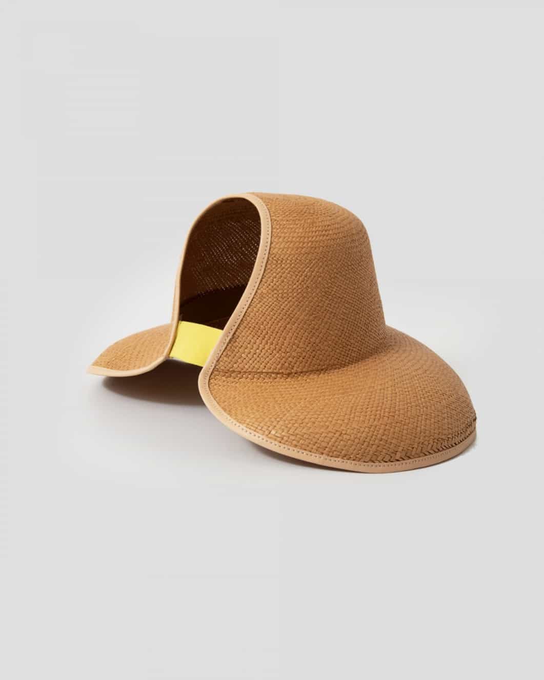 Blanc June Hat Biscuit Yellow