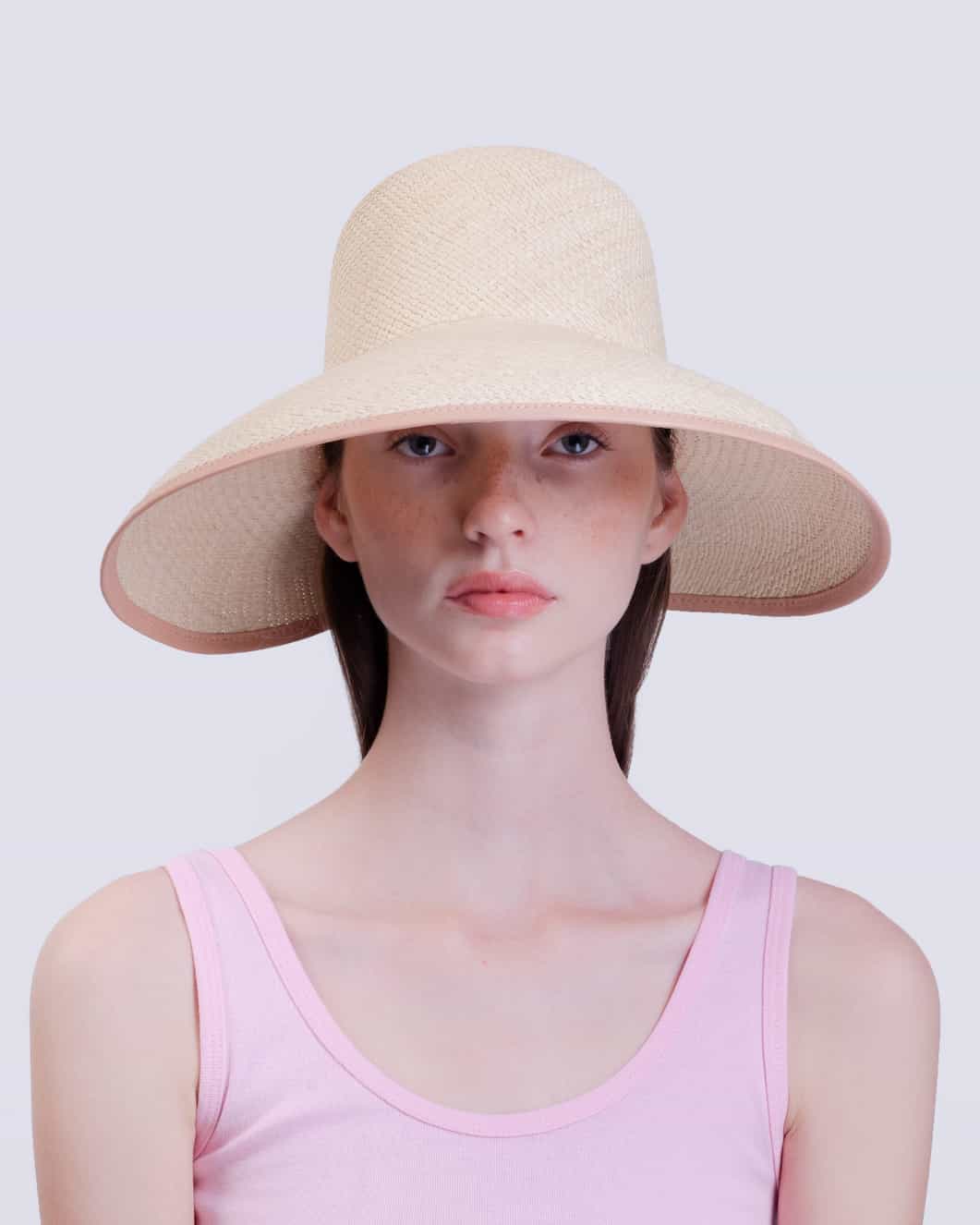 Blanc June Hat Natural Yellow