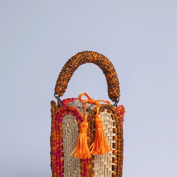 Catarina Mina Lampa Bag Brown Orange