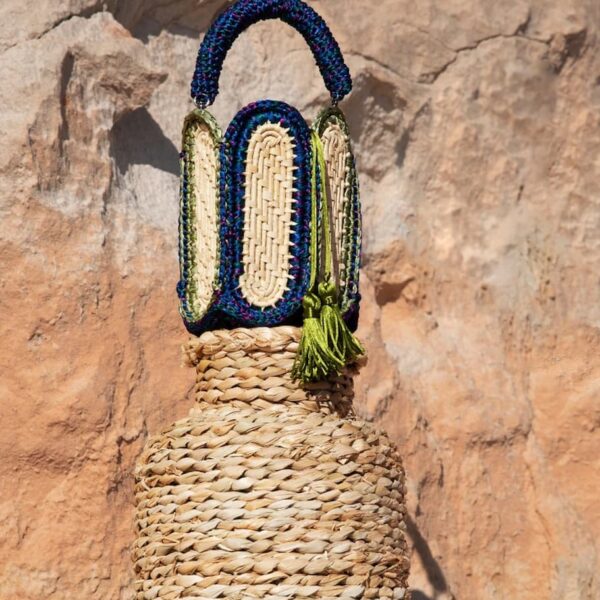 Catarina Mina Lampa Bag Green Blue