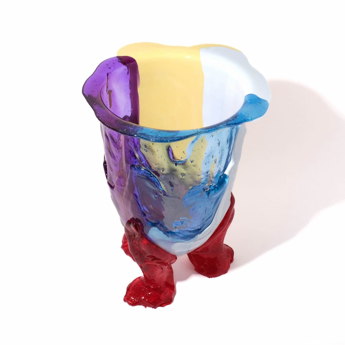 Corsi Amazonia Vase Extra Colour Light Blue, Purple, Pastel Blue, Pastel Yellow, Clear Red - Image 5