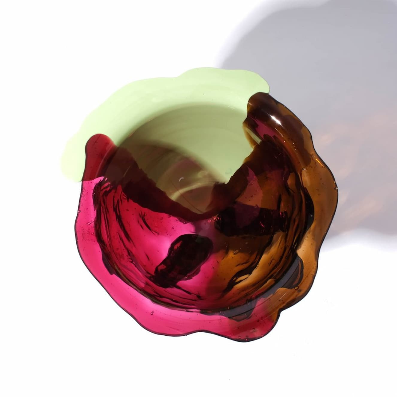 Corsi Amazonia Vase Mint, Brown, Fuchsia, Pink - Image 4