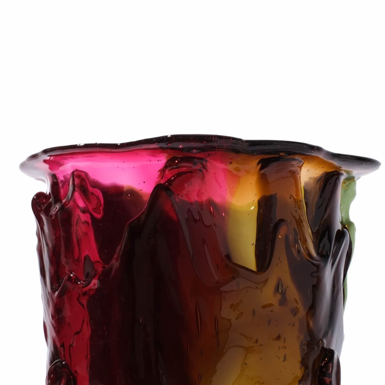 Corsi Amazonia Vase Mint, Brown, Fuchsia, Pink - Image 2