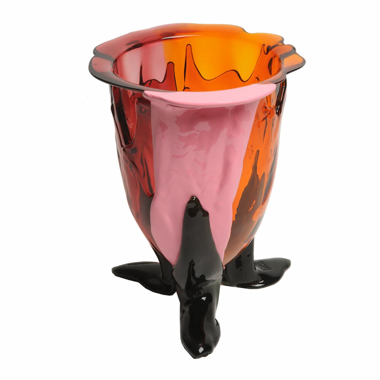 Corsi Amazonia Vase Orange, Fuchsia, Pastel Pink, Bottle Green - Image 2