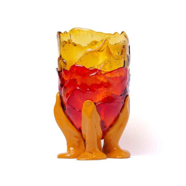 Corsi Clear Vase Extra Colour Clear Amber, Fuchsia, Matt Ochre