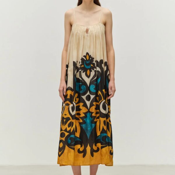 Devotion Long Dress Print Warmth