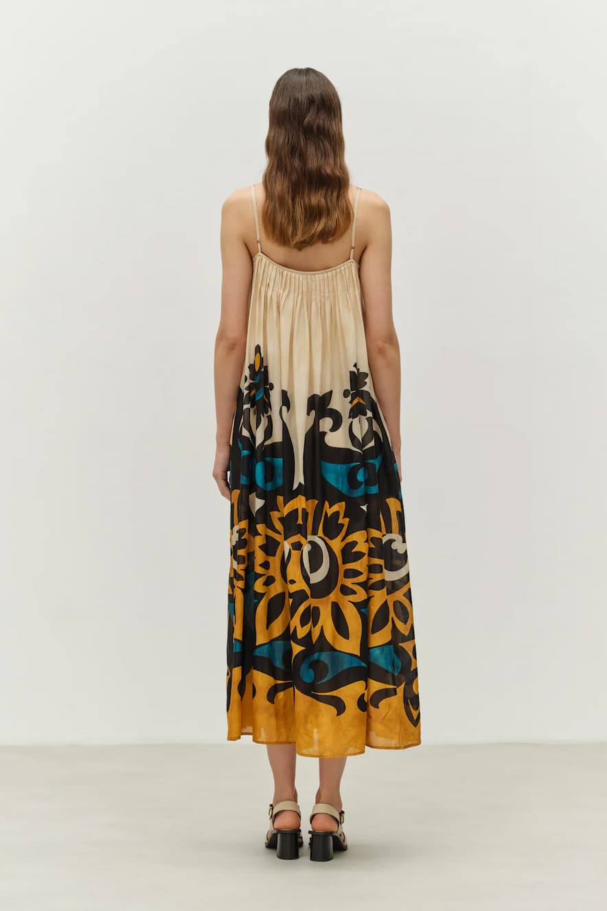 Devotion Long Dress Print Warmth - Image 5