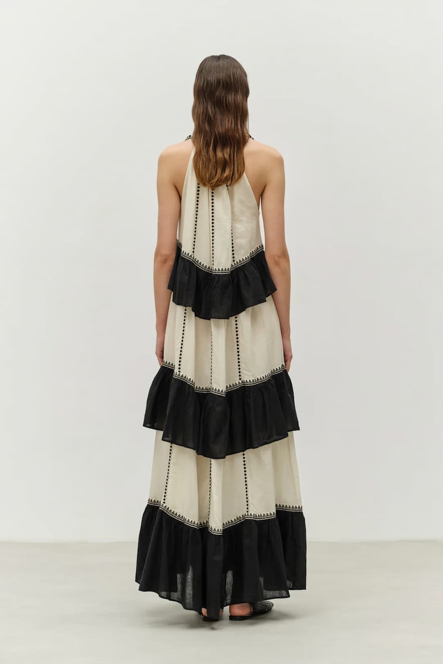 Devotion Long Dress with Straps Kleio - Image 3