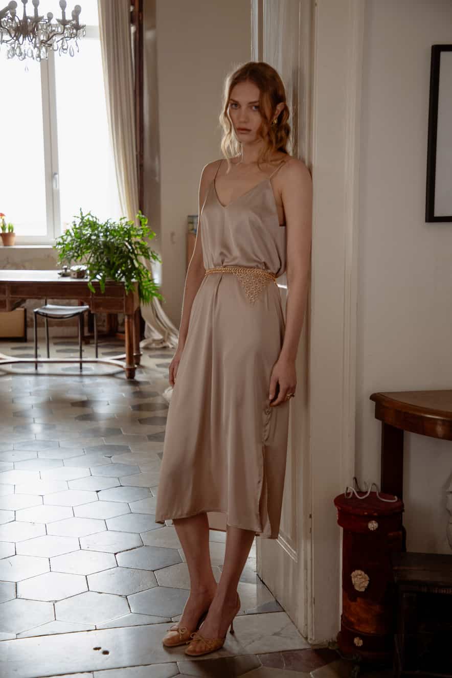 Nidodileda Fresh Satin Dress Puro - Image 2