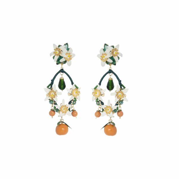 Aimer Gil Earrings Mandarinas Garden