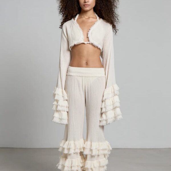 Christian Zen Alaska Bolero Off White