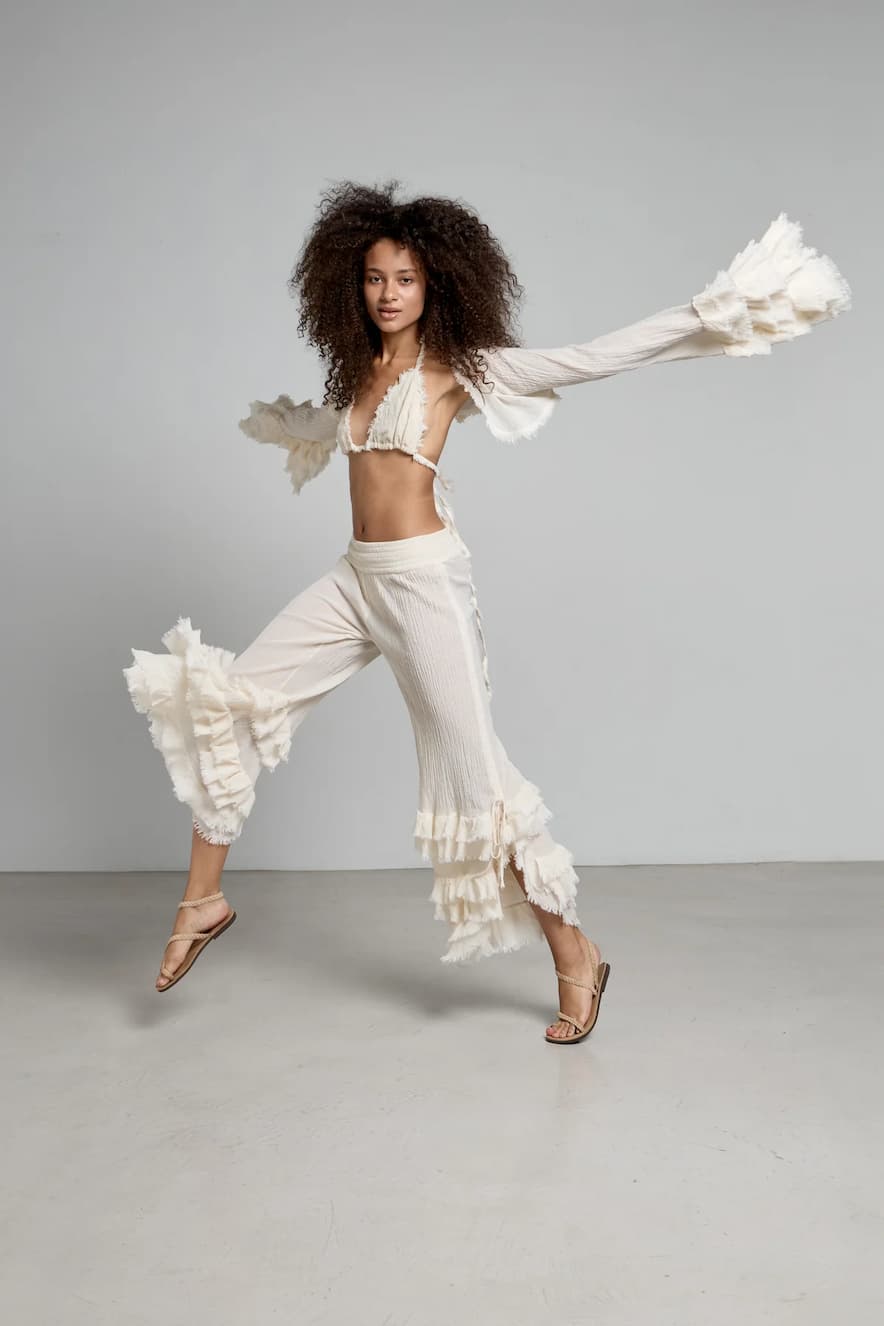 Christian Zen Alaska Bolero Off White - Image 5