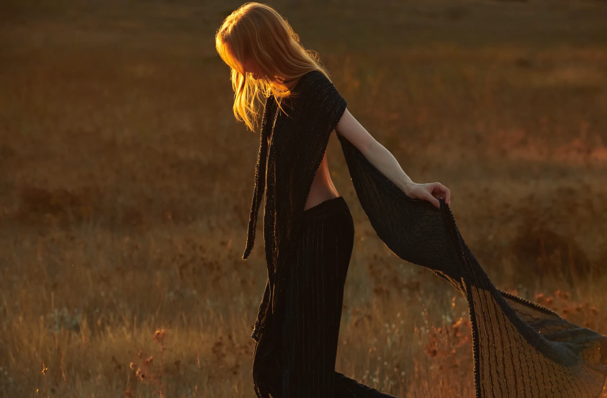 Christian Zen Penelope Maxi Lurex Cover-Up Desert Brown - Image 2