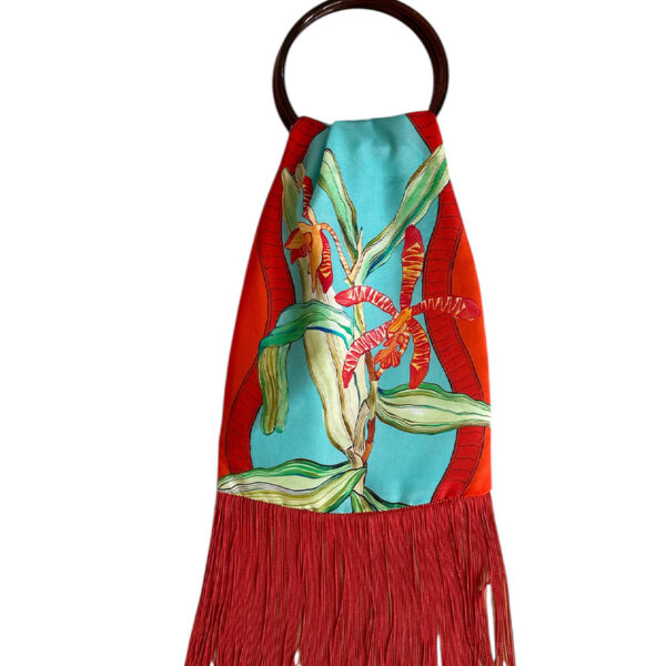 Eleni Malami Small Silk Bag Ciel