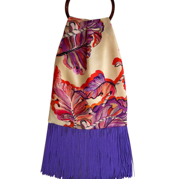 Eleni Malami Small Silk Bag Cream