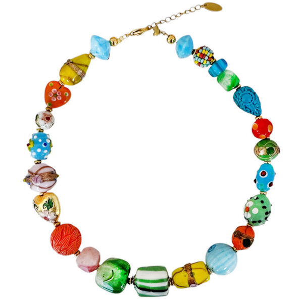 Ifigenia Loukou Murano Cloisonne Necklace
