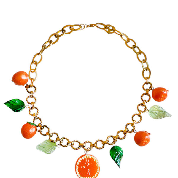 Ifigenia Loukou Necklace Oranges Charmes