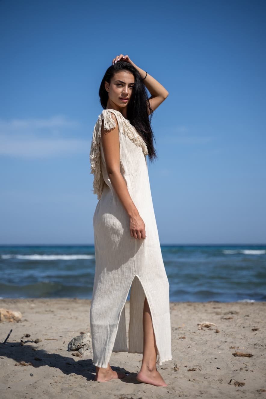 Kallisto's & Nymphs Dress with Fringe - Image 2